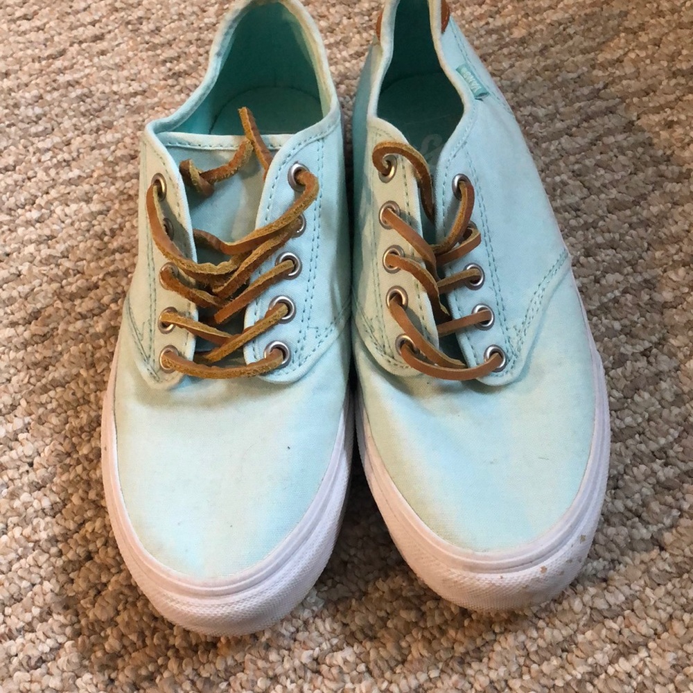 Mint green vans